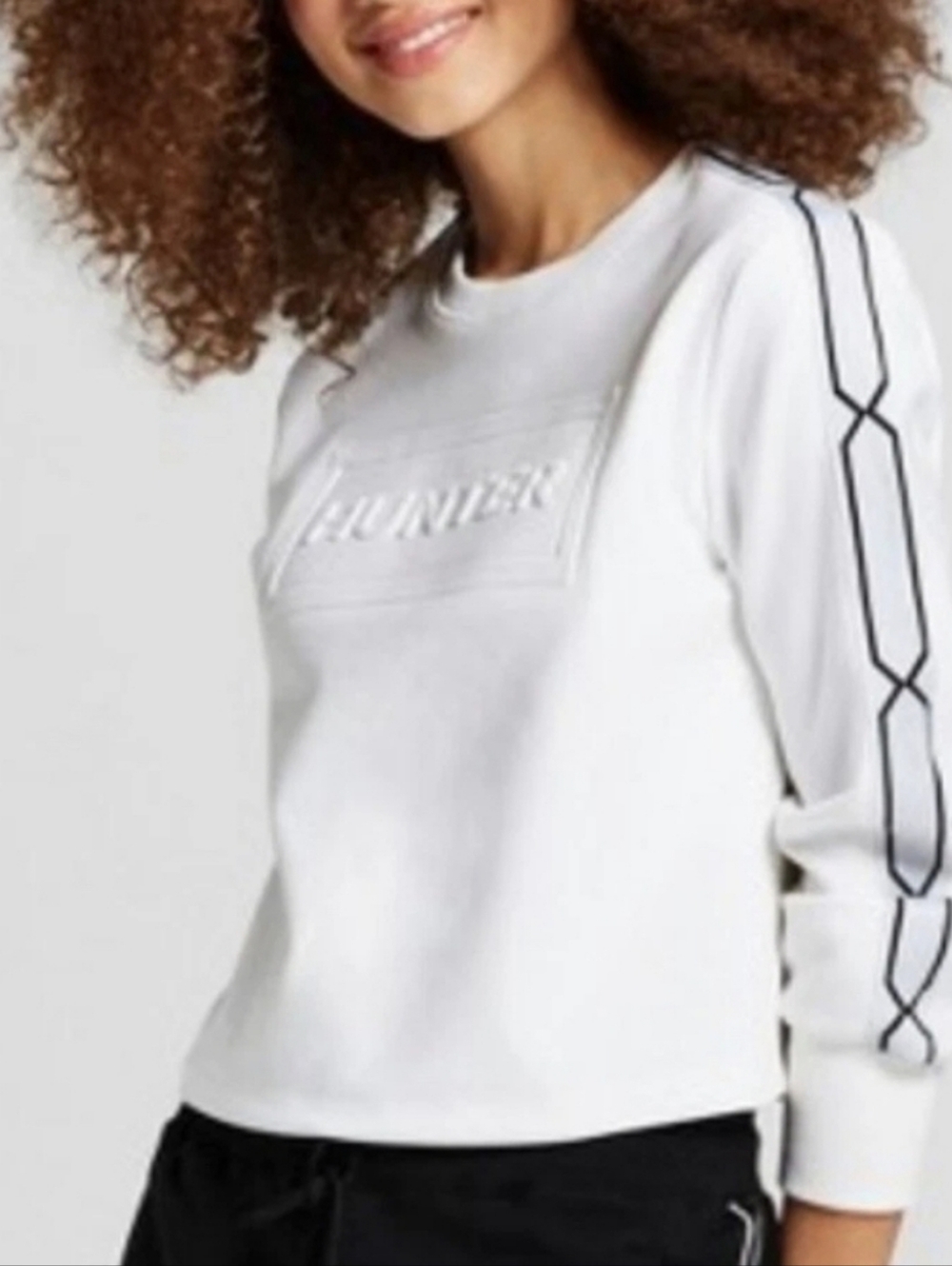 Hunter For Target Cropped Boxy Sweatshirt XS Activewear Streetwear Travel Grunge